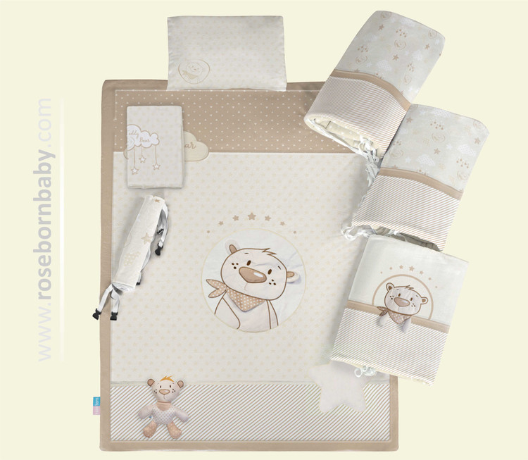 سرویس خواب هفت تکه TEDDY BEAR+ عروسک موزیکال