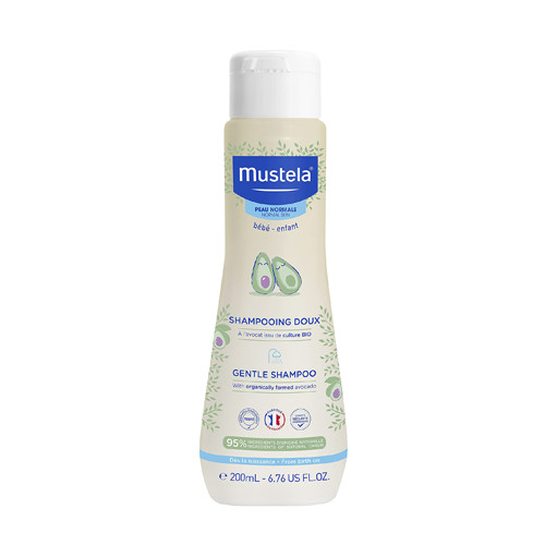 شامپو سر ملایم ۲۰۰ میل موستلا mustela،اورجینال اماراتی،با ضمانت اصالت کالا