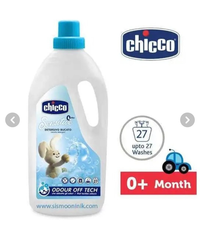 مایع لباسشویی کودک Chicco مدل Active ضد عفونی کننده وزن 1500 گرم