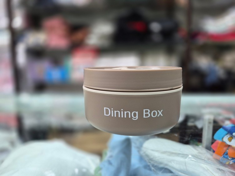 ظرف غذای داخل استیل dining box رنگ سورمه ای