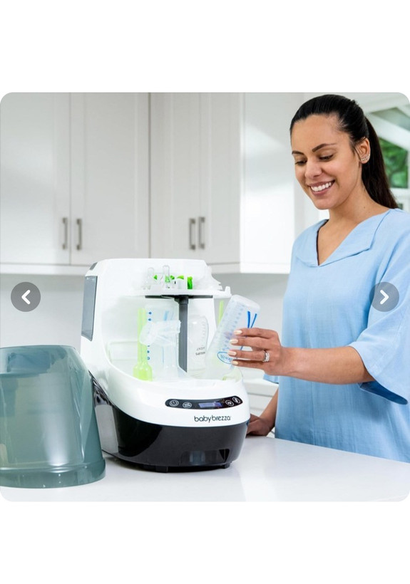 دستگاه شیشه شور اتوماتیک بیبی برازا با قابلیت استیل و خشک کن مدل واشر پرو baby brezza،با ضمانت اصالت کالا